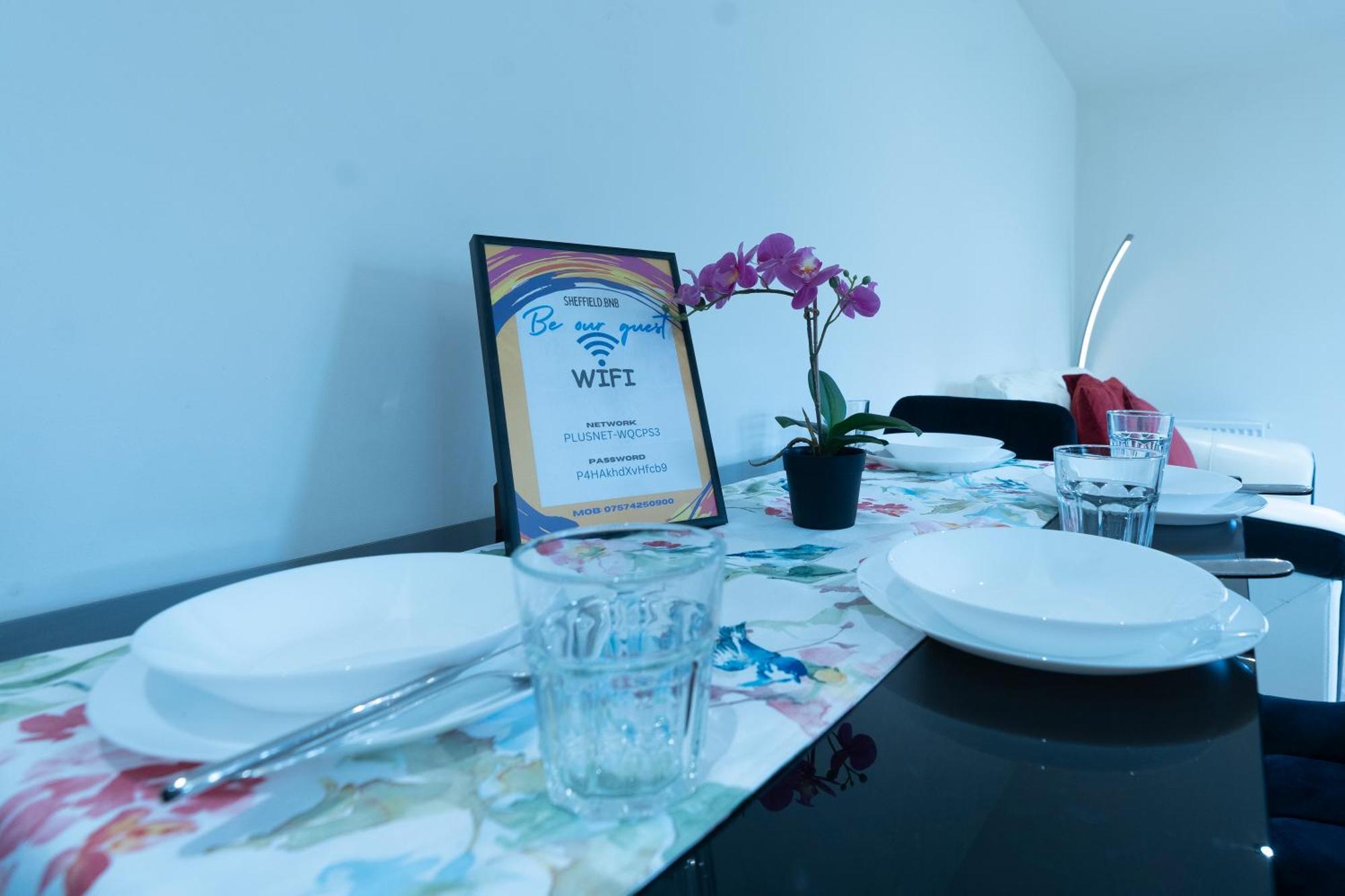Luxury Ground Floor 2 Bedroom Apartment Free Wifi & Parking Sheffield Exteriér fotografie