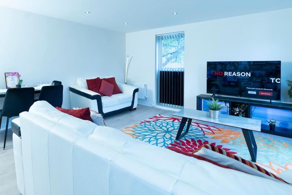 Luxury Ground Floor 2 Bedroom Apartment Free Wifi & Parking Sheffield Exteriér fotografie