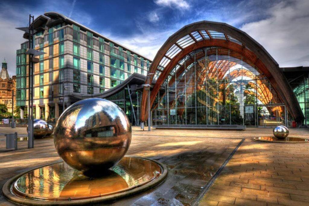 Luxury Ground Floor 2 Bedroom Apartment Free Wifi & Parking Sheffield Exteriér fotografie